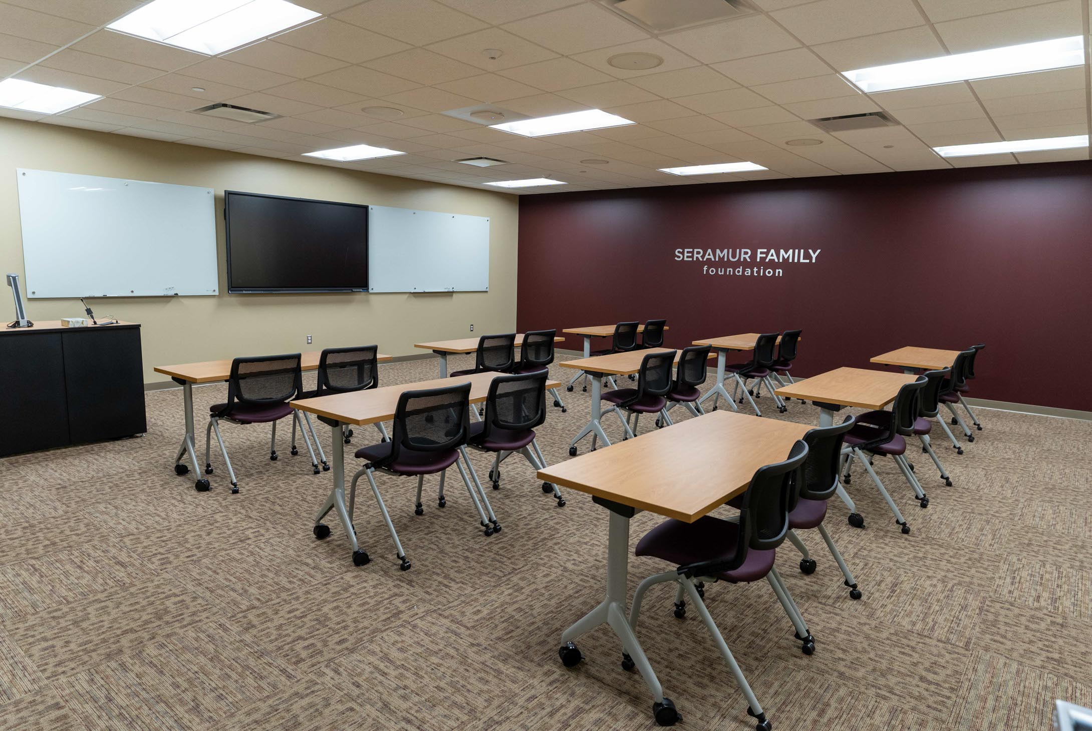 AMETA Center Room 124 - Standard Classroom.