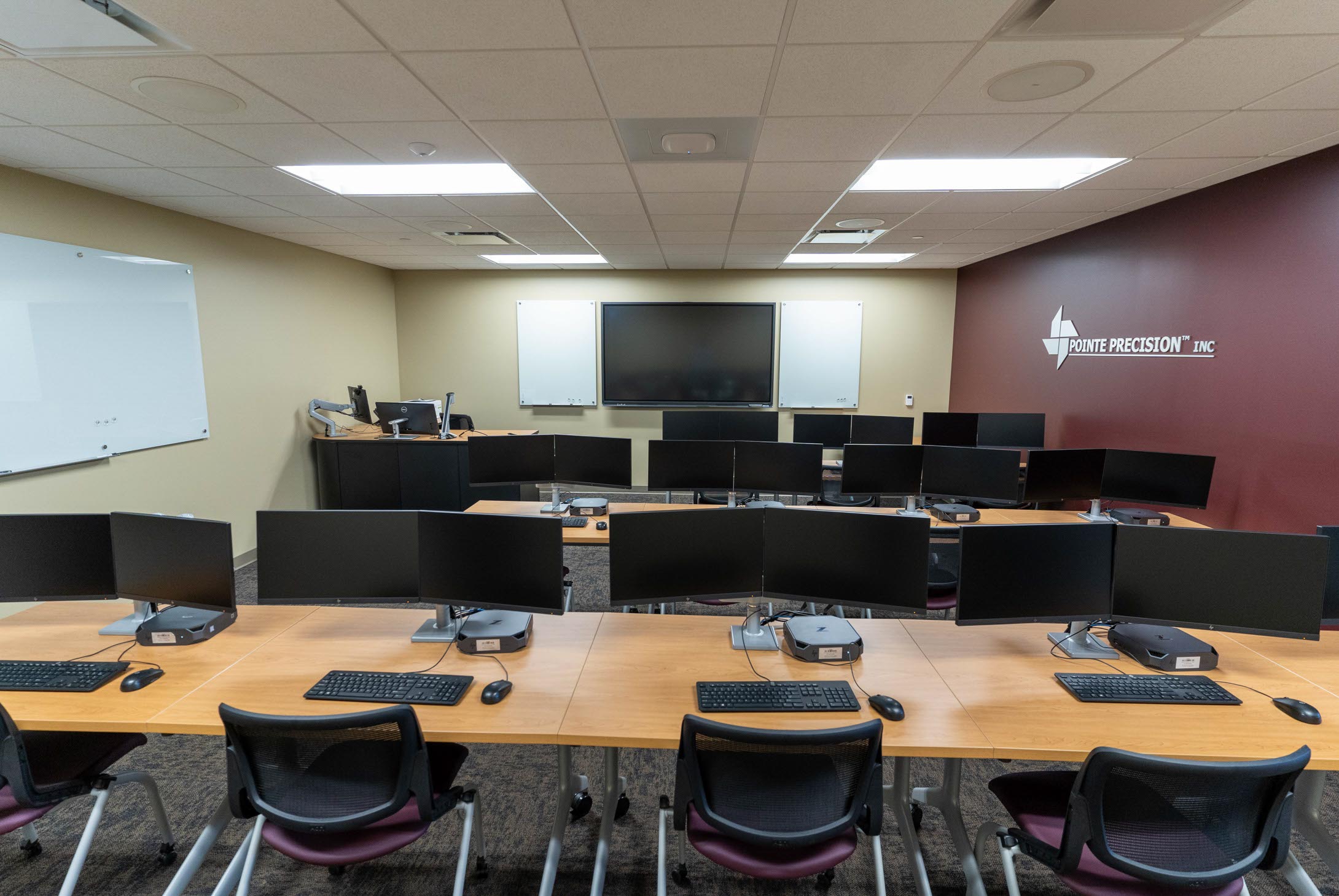 AMETA Center Room 127 - Classroom Computers.