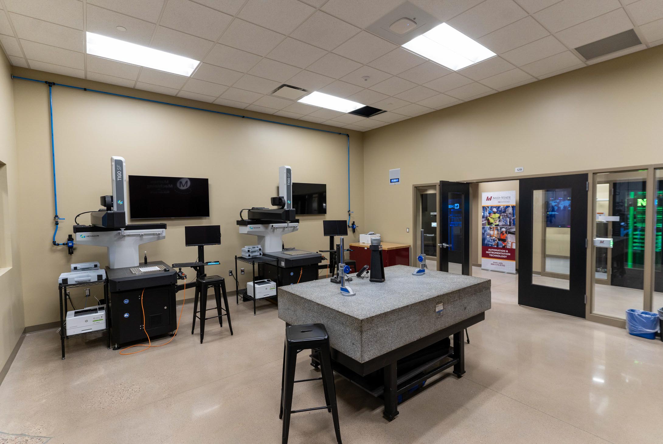 AMETA Center Room 129 - Inspection Lab.