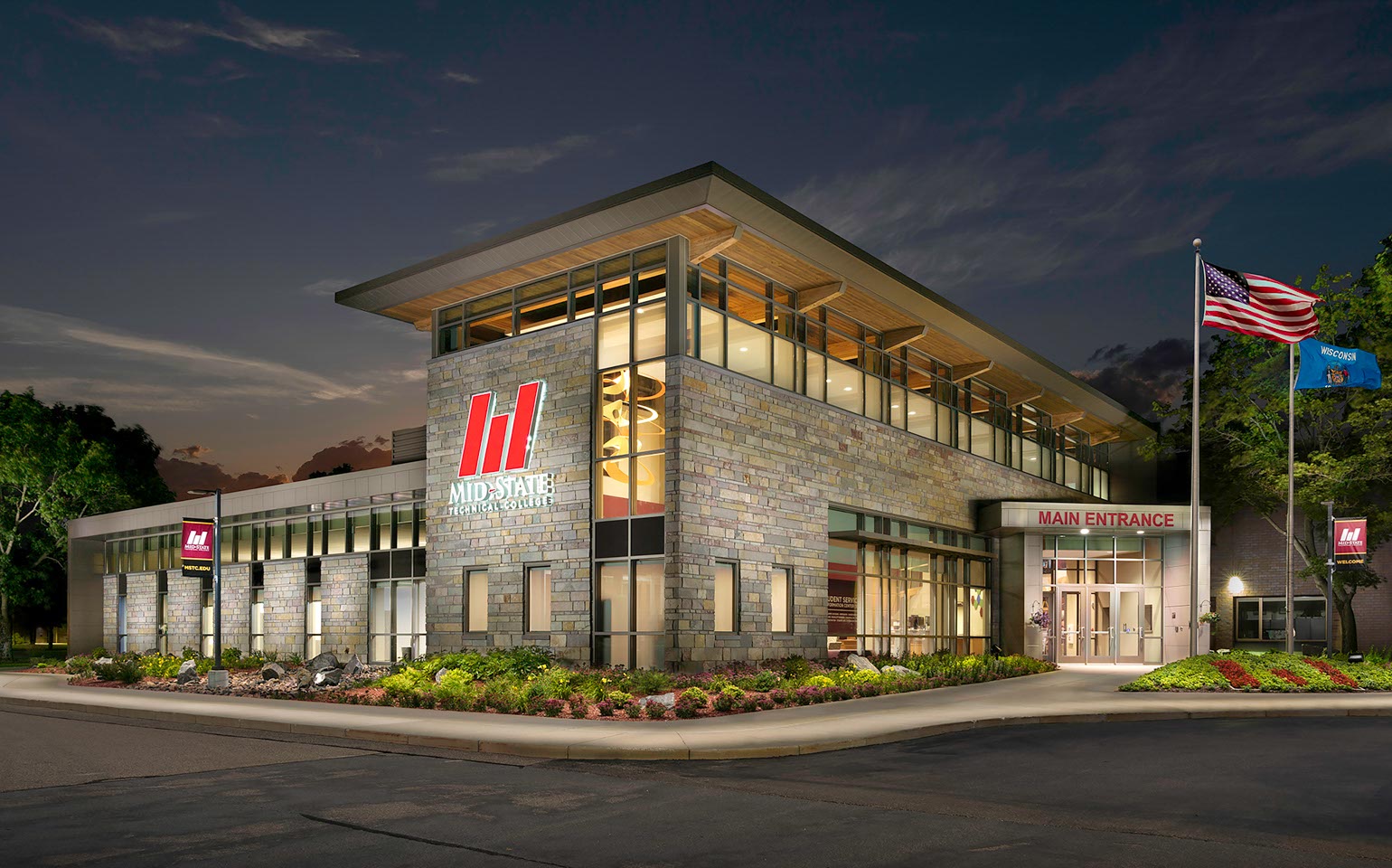 Wisconsin Rapids Campus of Mid-State Technical College.