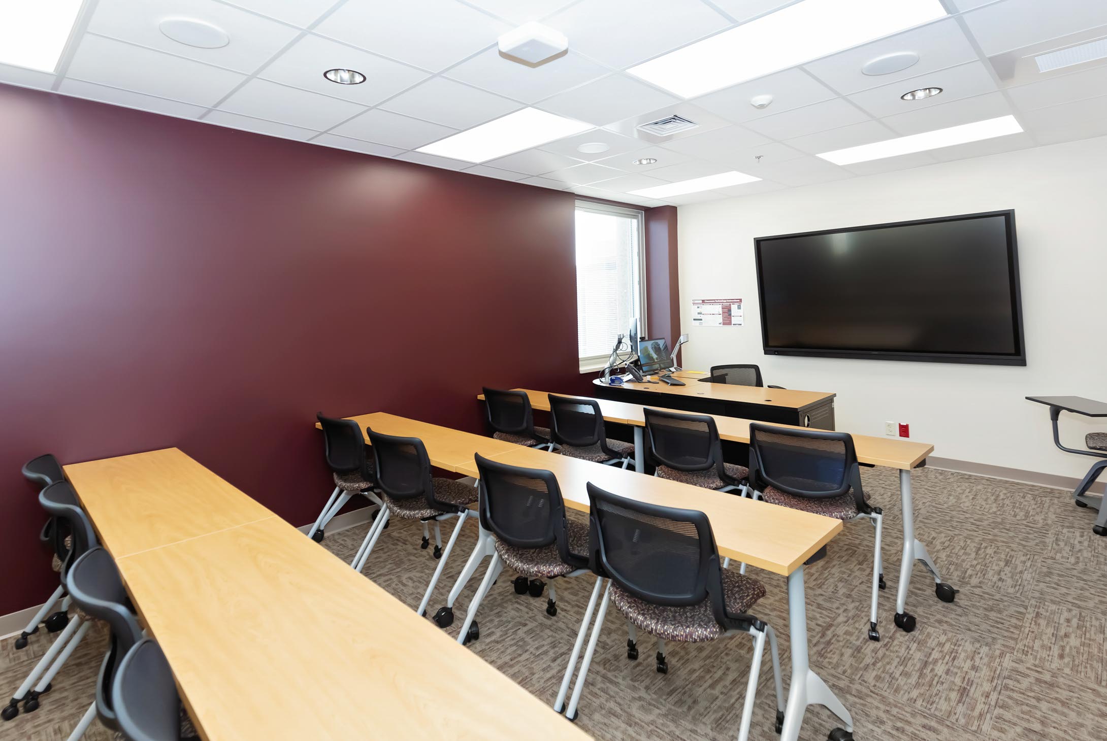 Healthcare Simulation Center Classroom.
