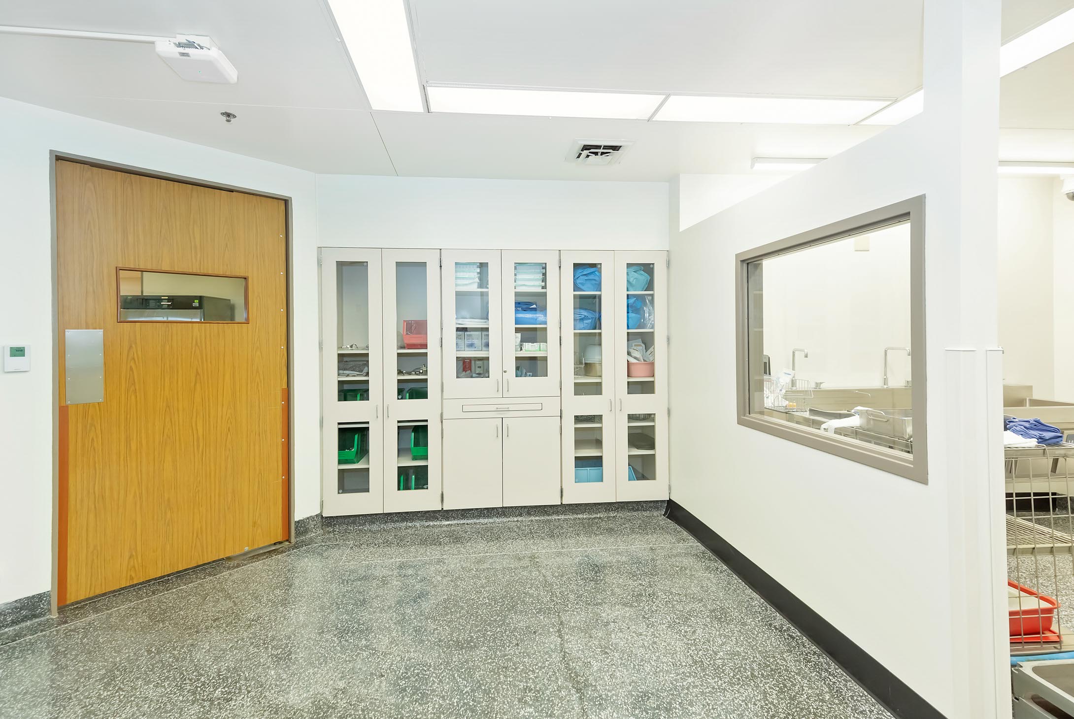 Healthcare Simulation Center operating area.